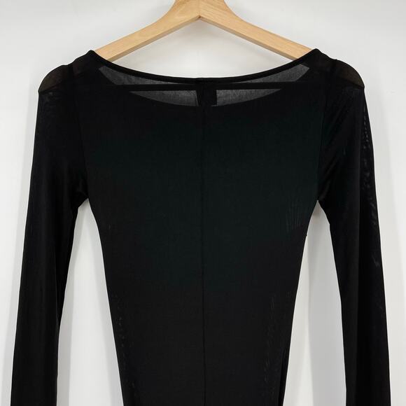 Elegant Black Maxi Dress - Picture 10 of 16